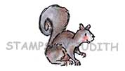 D-201-HK Squirrel Right Facing